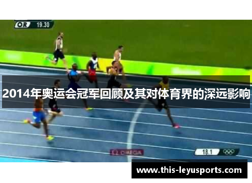 2014年奥运会冠军回顾及其对体育界的深远影响